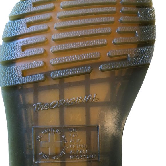 Dr. Martens Smooth Black Leather Ankle Boots NWOT - Picture 9 of 13